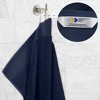 Hand Towels - 6-Pack, Softest 100% Cotton by California Design Den - Navy Blue, Six-Pcs Hand Towels - 4 of 4