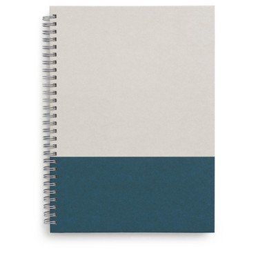 TRU RED Medium Hard Cover Ruled Notebook Gray/Teal TR55741