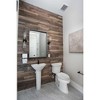 Progress Lighting Archives 2-Light Bath Vanity Fixture, Antique Bronze/Natural Brass, Clear Glass Shades - 3 of 4