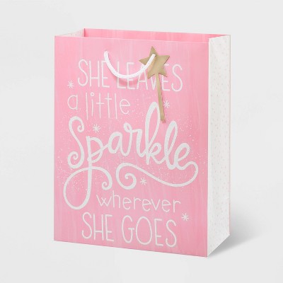 Pink Floral X-Large Wedding Gift Bag - Spritz™