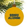 South Dakota State University Alumn Wood Christmas Tree Holiday Ornament - 4 of 4