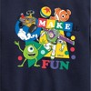 Boys' - Disney - Make It Fun Graphic Long Sleeve Fleece Sweatshirt - 2 of 4
