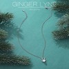 Reindeer Necklace for Women by Ginger Lyne Gold Plated Simulated Pearl Christmas Jewelry - 4 of 4