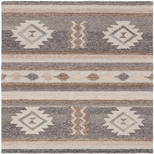 Ebony EBN530 Hand Tufted Indoor Rugs - Safavieh - 1 of 4
