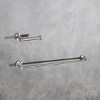 Elegant Lighting Alma 2-Piece Bathroom Hardware Set in Brushed Nickel - 3 of 4
