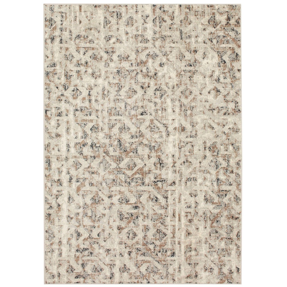 Photos - Area Rug 5'x7' Eliot Geo  Tan/Beige/Gray - Threshold™