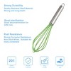 Unique Bargains Silicone Stainless Steel Home Blending Whisk 10" 1 Pc - image 3 of 4