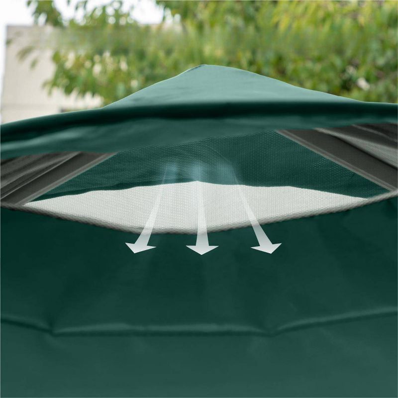 Outdoor Patio Pop-Up Canopy Tent with Wheeled Bag - Captiva Designs, 4 of 8