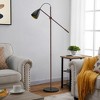 Maxax 65" Rattan Floor Lamp for Living Room, 3-Lights Boho Floor Lamp for Bedroom, Office - 4 of 4