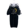Hudson Baby Infant Cotton Long-Sleeve Gowns 4pk - 2 of 2