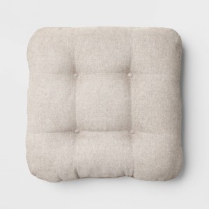 Tufted Outdoor Floor Cushion - Threshold™ - 1 of 4