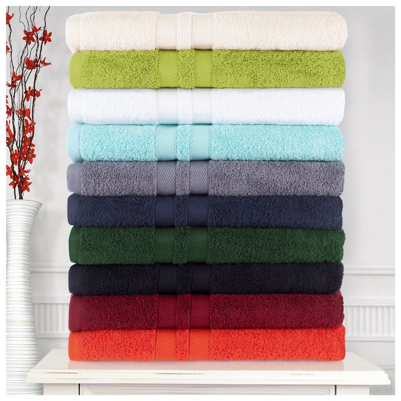 Ultra-Soft Cotton Solid Towel Sets by Blue Nile Mills, 5 of 7