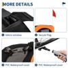 Dog Bike Trailer - 88LBS Dog Cart for Bicycle, Pet Carrier for Small / Medium Pets, Easy Folding Frame, Quick Release Wheel, Washable Non-Slip Lining - 3 of 4