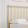 Twin Full Queen Bed Frame Metal Platform Bed with Headboard, 14 Inches Metal Mattress Foundation, No Box Spring Needed, Easy Assembly, Gold - 4 of 4