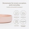 over&back 30 fl oz Stoneware Ribbed Dinner Bowl - 3 of 4