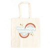 Simply Sage Market Think Happy Thoughts Rainbow Canvas Tote - 2 of 4