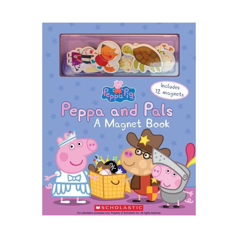 Peppa and Pals : A Magnet Book - (Peppa Pig) (Hardcover) - by Scholastic, 1 of 2