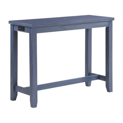 Rockland Counter Height Table With Usb Port Homes Inside Out Target