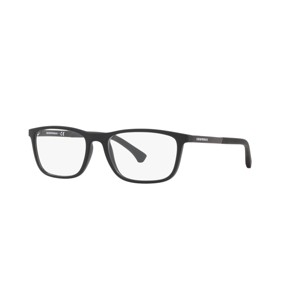 Emporio Armani EA3069 53mm Male Rectangle Eyeglasses - prescription-ready - 1 of 4
