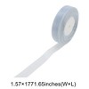 Unique Bargains Ribbon Convenient Sheer Organza & Satin Blend Polyester 1771.65"x0.79" 1 Pc - 3 of 4