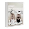 Stupell Industries Beach Friends Ocean Shore Black Framed Giclee Art - 3 of 4