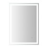 Pax Small Rectangular Frameless Antifog Front/Back-Lit Wall Bathroom Vanity Mirror with Smart Touch - JONATHAN Y - image 3 of 4