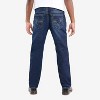 CULTURA Men's Saddle Stitch Relaxed Slim Fit Jeans - 2 of 4