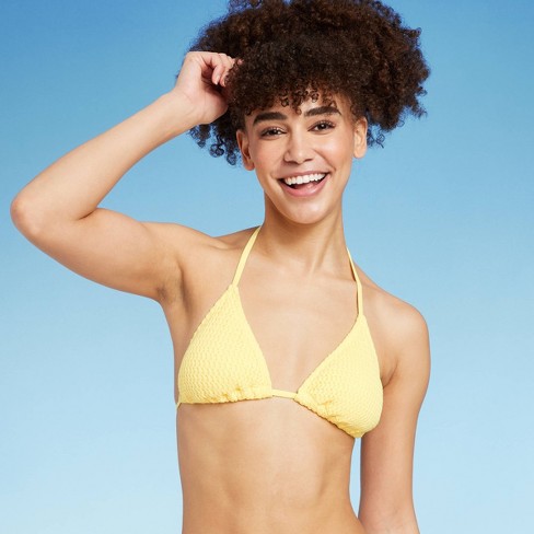 Target yellow bikini top on sale