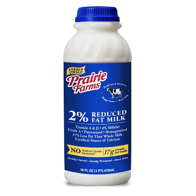 Prairie Farms 2% Milk Uht - 14 Fl Oz : Target