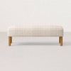 Cushioned Bench - Hearth & Hand™ with Magnolia - 2 of 4