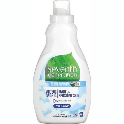Image of Seventh Generation Fabric Softener - Free & Clear 32 fl oz Liq.