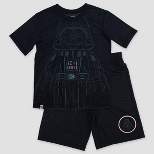Boys' LEGO Star Wars Darth Vader 2pc Pajama Set - Black