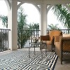 Courtyard CY6937 UV & Stain Resistant Non-Shedding Power Loomed Indoor/Outdoor Rugs - Safavieh - 2 of 4