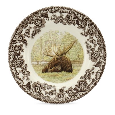 Spode Woodland Bread and Butter Plate - Moose - Perfect for Thanksgiving