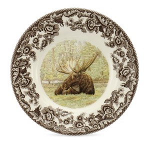 Spode Woodland Bread and Butter Plate - Moose - Perfect for Thanksgiving - 1 of 3