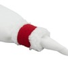 Saro Lifestyle Cheerful Holiday Santa Claus Napkin Ring (Set of 4), Red - 3 of 4