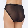 Women's Mesh Hi Cut Brief Panty - On Gossamer - 3 of 3