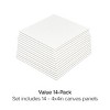 KINGART Canvas Panels 4x4 14 pc - 2 of 4