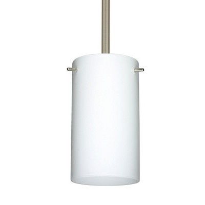 Besa Lighting Stilo 7 1 - Light Pendant in  Satin Nickel