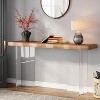 Tribesigns 47" Modern Levitate Hallway Sofa Table - 2 of 4