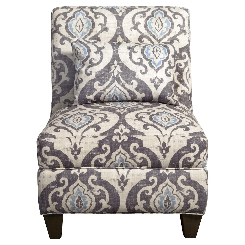 Blue Slate Collection Accent Chair Gray And Light/Large DamaskHomepop was $399.99 now $299.99 (25.0% off)
