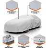 TruAIR Waterproof All-Weather Car Cover with Zipper, Universal Fit up to 177 Inches - 4 of 4