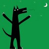 Boy's Design By Humans Arooo! By NicSquirrell T-Shirt - 2 of 3