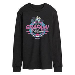 Men's - Pokémon - Grafaiai Racing Long Sleeve Graphic T-Shirt - 1 of 3