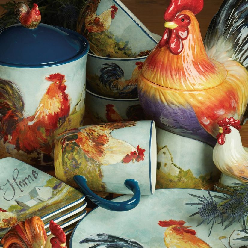 Rooster Meadow Dinnerware Collection - Certified International