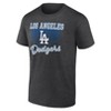 MLB Los Angeles Dodgers Men's Gray Core T-Shirt - 2 of 3