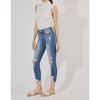 Women's Distressed Ankle Skinny Jeans - KanCan - image 2 of 4