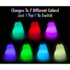 Ukonic Disney Pixar Soul Mr. Mittens Figural Color-Changing Mood Light | 6 Inches Tall - 3 of 4