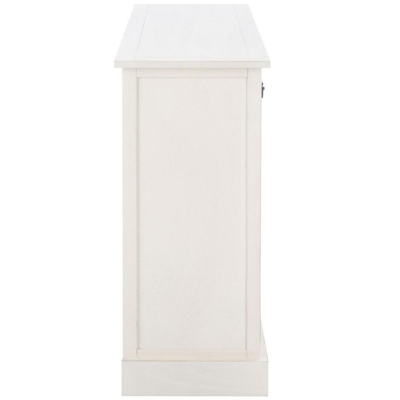 Adiland 2 Door & 3 Drawers Console Table - Distressed White - Safavieh., 3 of 10