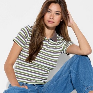 Women's Short Sleeve Polo Shirt - Wild Fable™ - 1 of 4